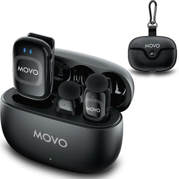 Movo NanoMic Wireless Lavalier Microphone System