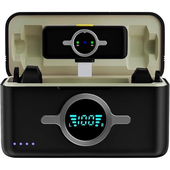 Wireless Lavalier Microphone for iPhone/Android/Laptop