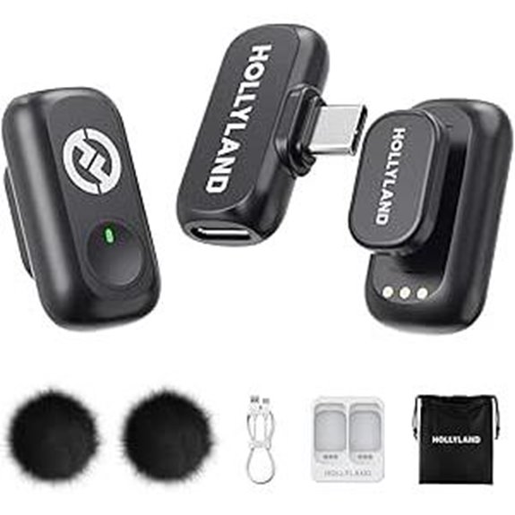 Hollyland Lark A1 Wireless Microphone for Mobile Devices