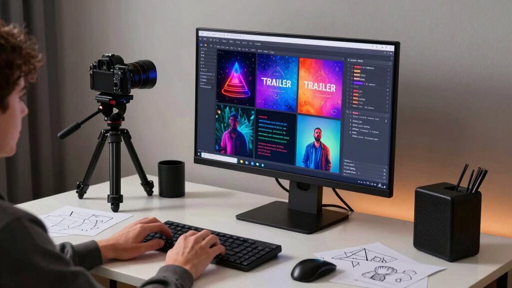 ai enhanced trailer script variations
