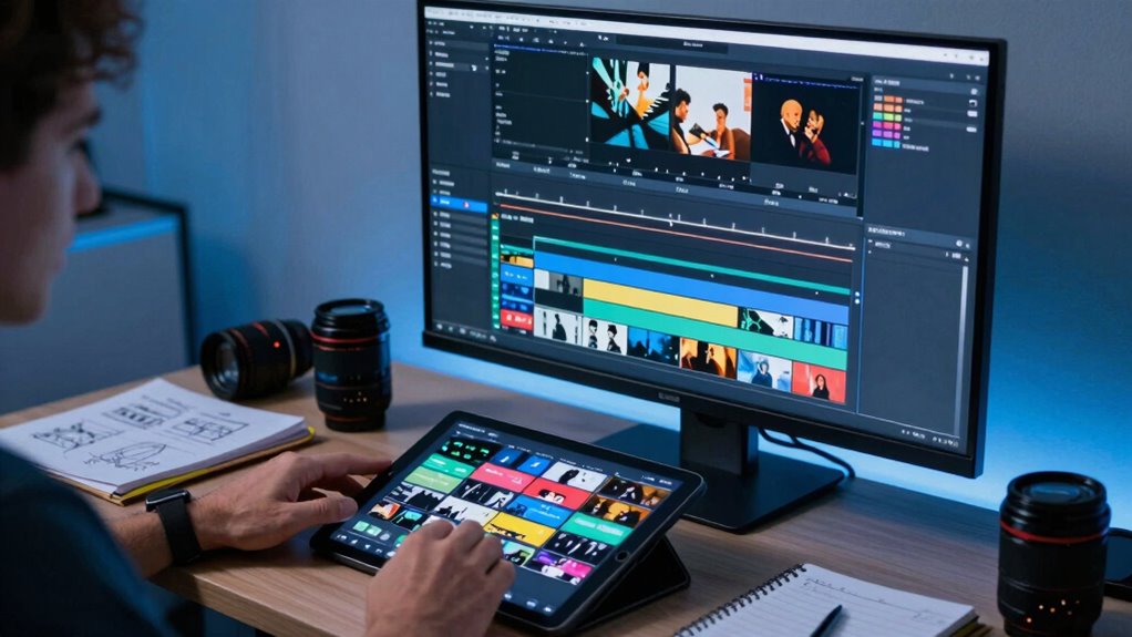 consistent visual storytelling elements