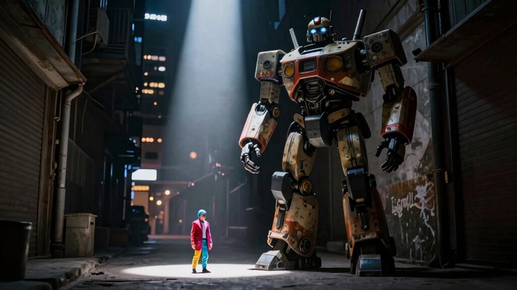 contrast enhances cinematic scale