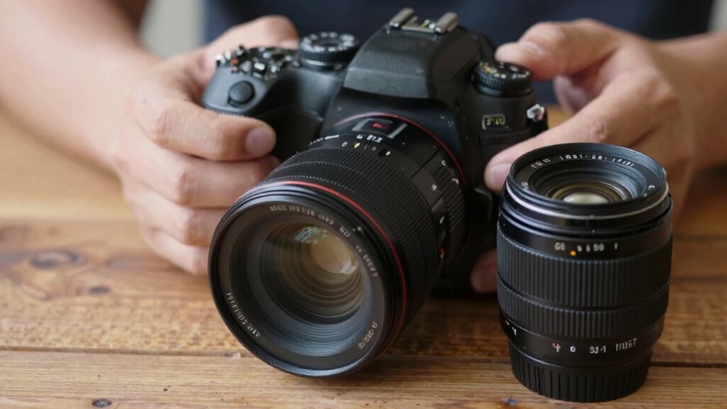 different workflows for lenses