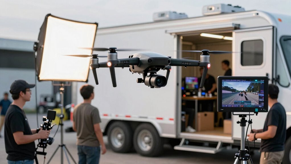 drone gear enhances filming efficiency