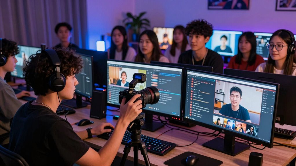 live broadcasts reinforce fan film branding