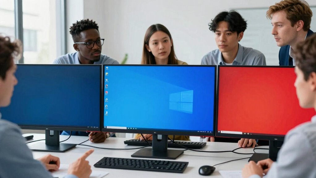 monitor impacts team color communication