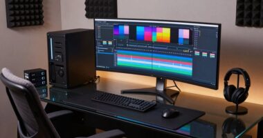 optimized trailer editing setup