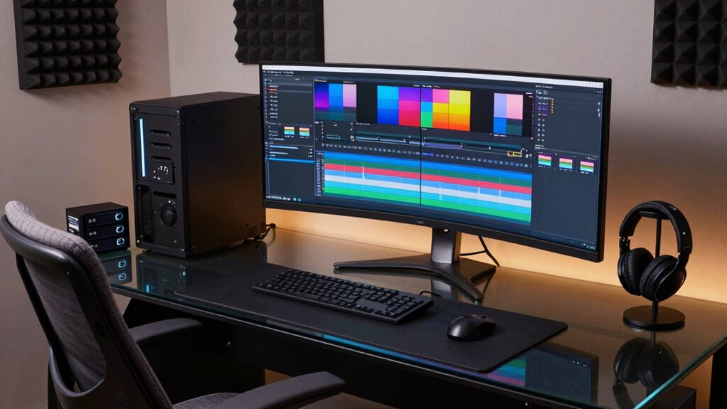 optimized trailer editing setup