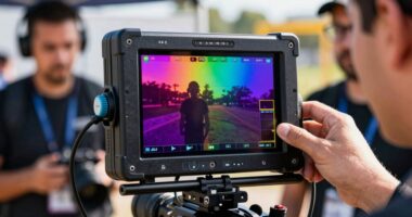 oversee footage quality and focus