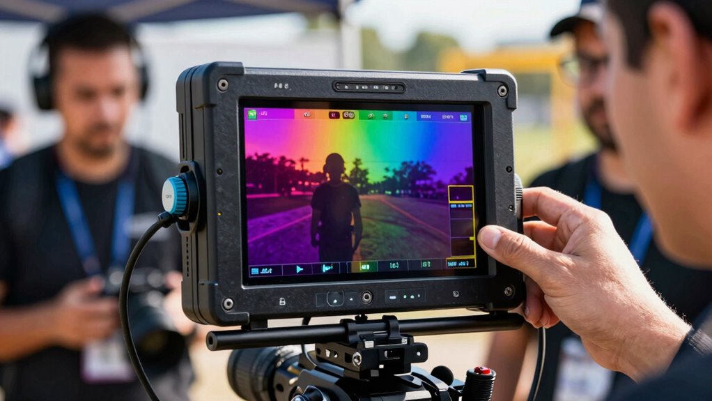 oversee footage quality and focus