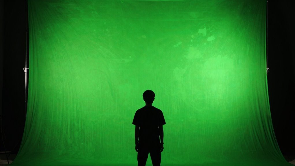 poor lighting ruins green screen