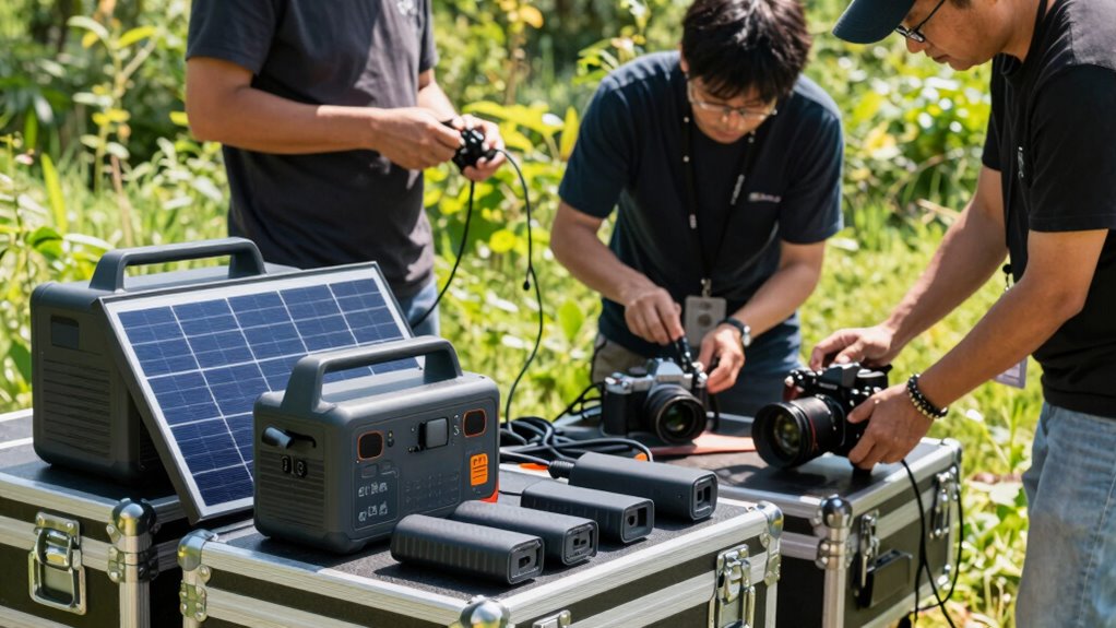 portable power for productions