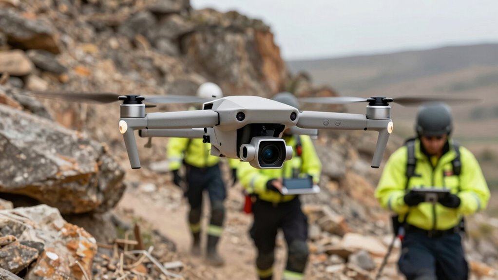 portable quick deploy aerial drones