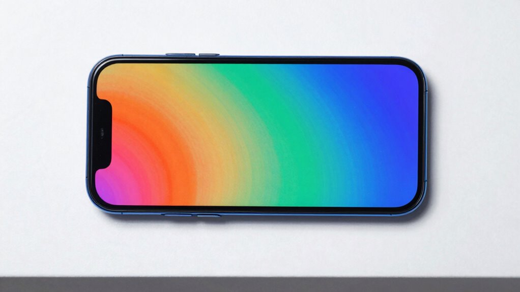 projection reveals small screen flaws