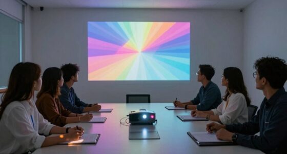 projectors enhance group interactions