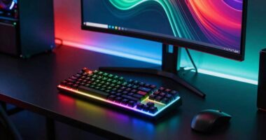 rgb lighting as art