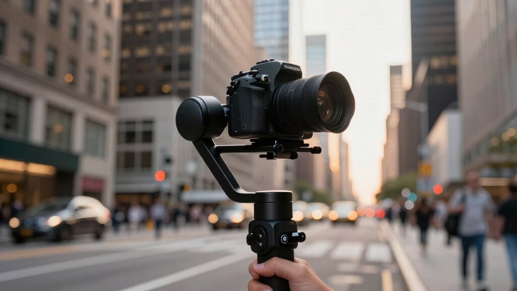 smooth cinematic camera stabilization