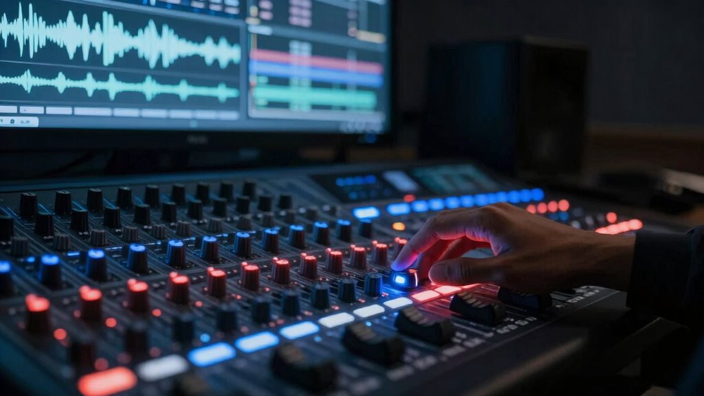 subtle rhythmic tension building