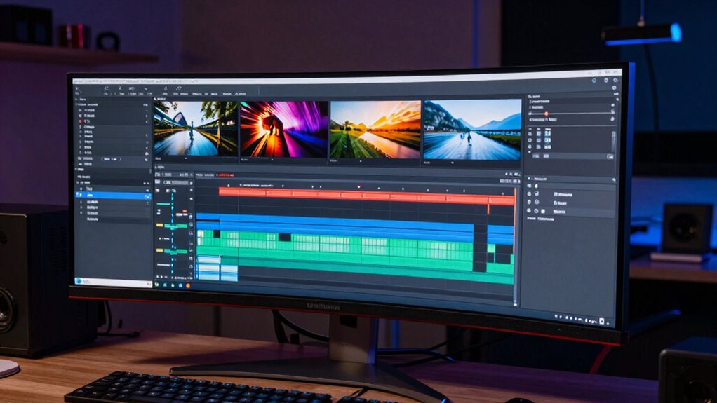 ultrawide monitors enhance editing