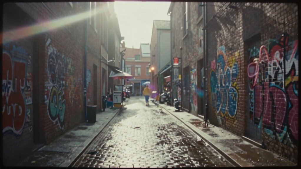 vintage cinematic anamorphic lenses