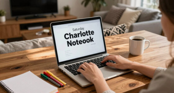 Saturday Charlotte Notebook