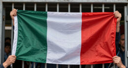 At Iran’s World Cup opener, a banned flag became a flashpoint at the stadium gates