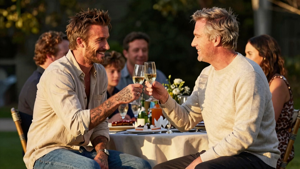 Brooklyn Beckham twins with father-in-law in birthday celebrations amid family rift