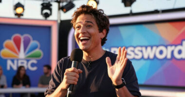 Delaware comic hits NBC 'Password' stage with Fallon, The Miz