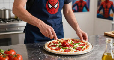 Little Caesars launches Webberoni Pizza for new Spiderman film