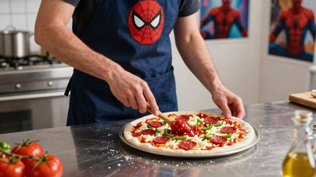 Little Caesars launches Webberoni Pizza for new Spiderman film