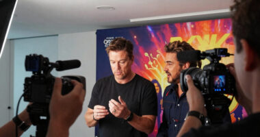 Matt Damon & John Leguizamo Kick Off ‘The Odyssey’ Press Tour at Miami Photo Call