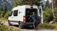 Peyto: A Bike-Hauling AWD Sprinter Camper Van by Yama Vans