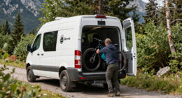 Peyto: A Bike-Hauling AWD Sprinter Camper Van by Yama Vans