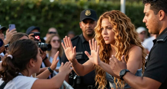 Shakira Stops Bodyguards from Confronting Fan on Stage