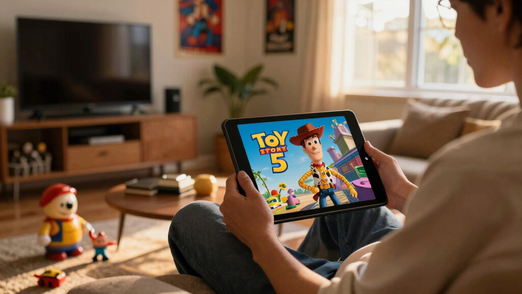 'Toy Story 5' surges into the digital age — while also peering lovingly backward