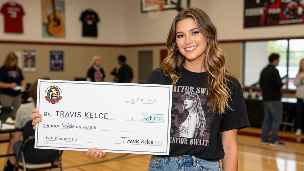 Taylor Swift Travis Kelce Donation
